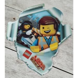 LEGO Movie Hologram 3D Sticker Card Emmet Wyldstyle 5002044